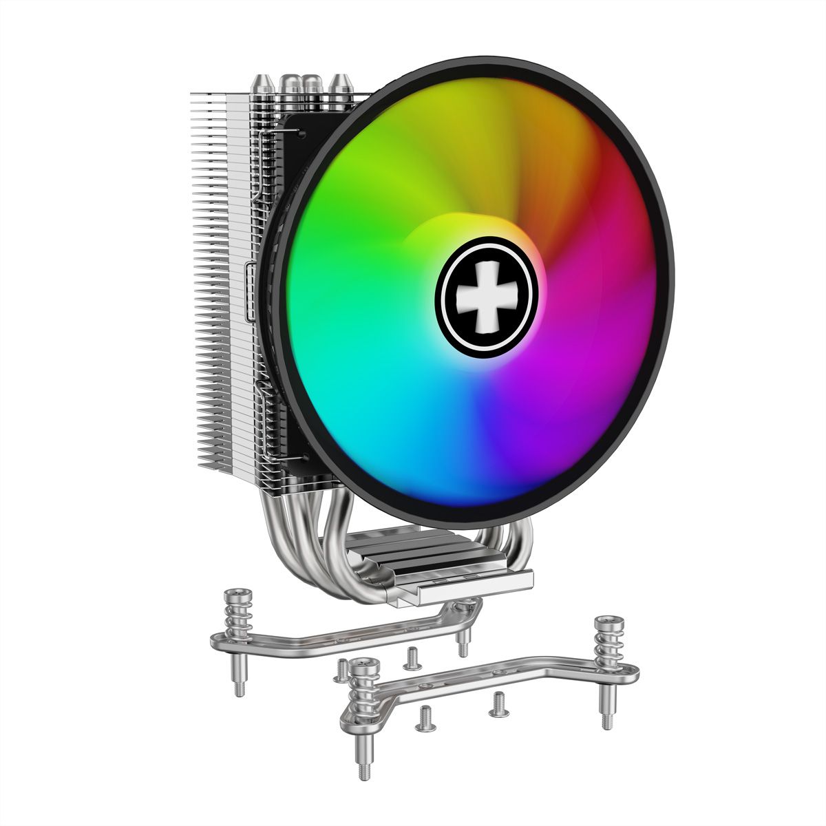 XILENCE XC149 ARGB CPU-Kühler, 120mm PWM FDB Lüfter, 150W TDP