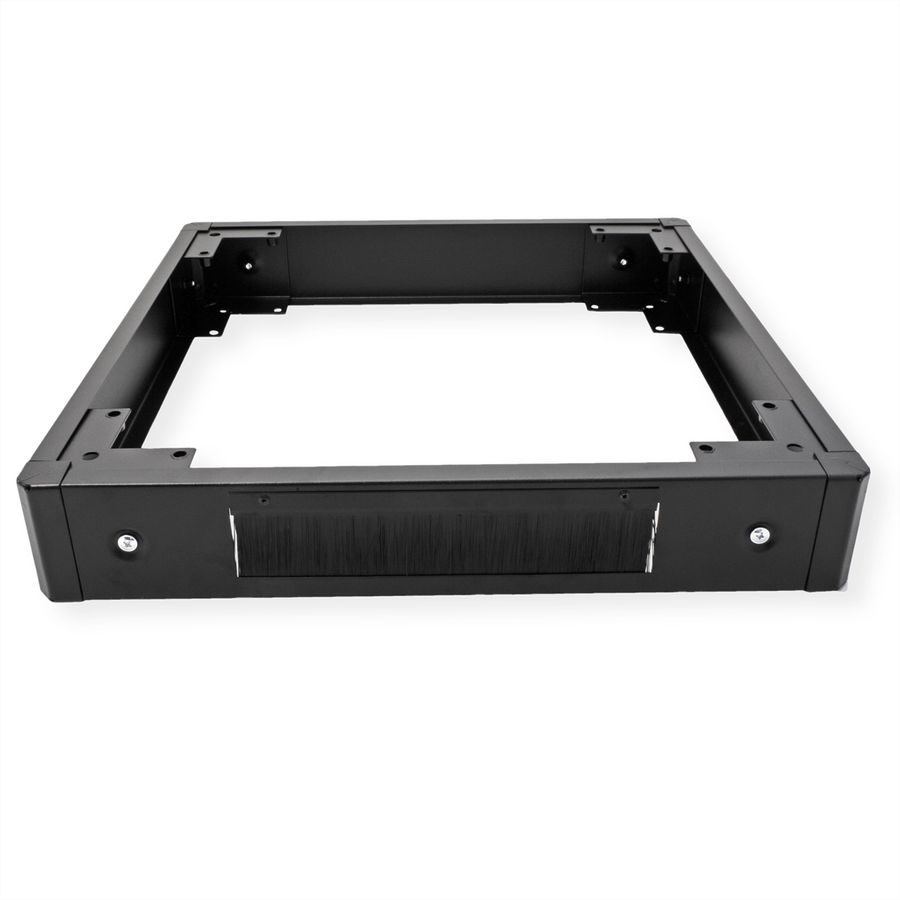 ROLINE Sockel für Netzwerkschrank, 600x600 BxT, schwarz