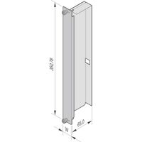 SCHROFF AdvancedTCA-Frontplatten (Blindplatten) - FPL LUFTSCH ALU 8HE 6TE ATCA
