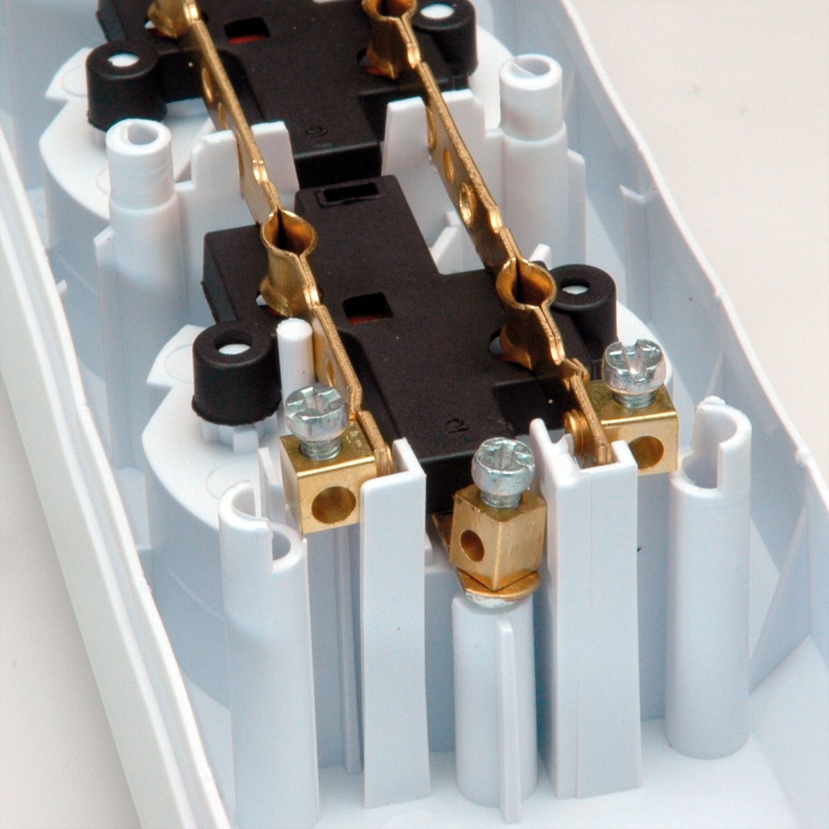 BACHMANN SMART Steckdosenleiste 3xCEE7/3 weiß, ohne Zuleitung
