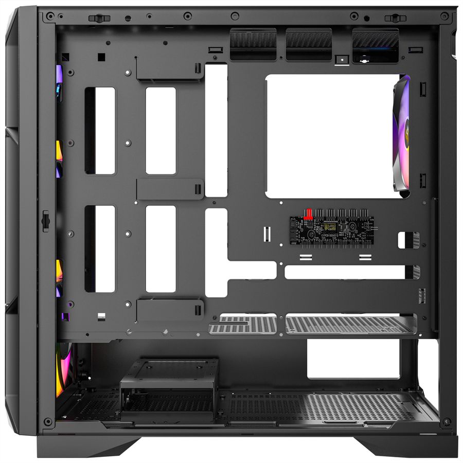 ANTEC AX-1000 ARGB Gaming E-ATX, ATX, Micro-ATX, ITX Mid Tower PC Gehäuse, schwarz