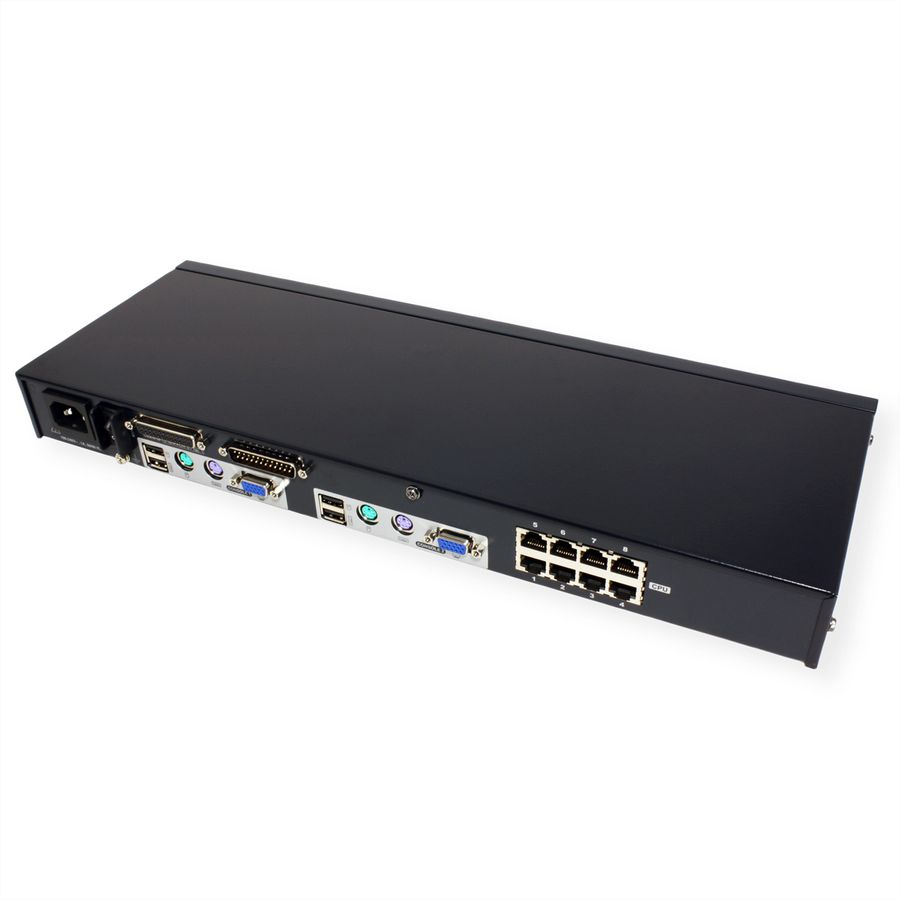 ATEN KH2508A 2-Konsole 8-Port Multi-Interface (DisplayPort, HDMI, DVI, VGA) Cat 5 KVM Switch