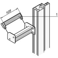 SCHROFF LWL-Zugentlastungsbügel - LWL-ZUGENTLASTUNGSBUEGEL