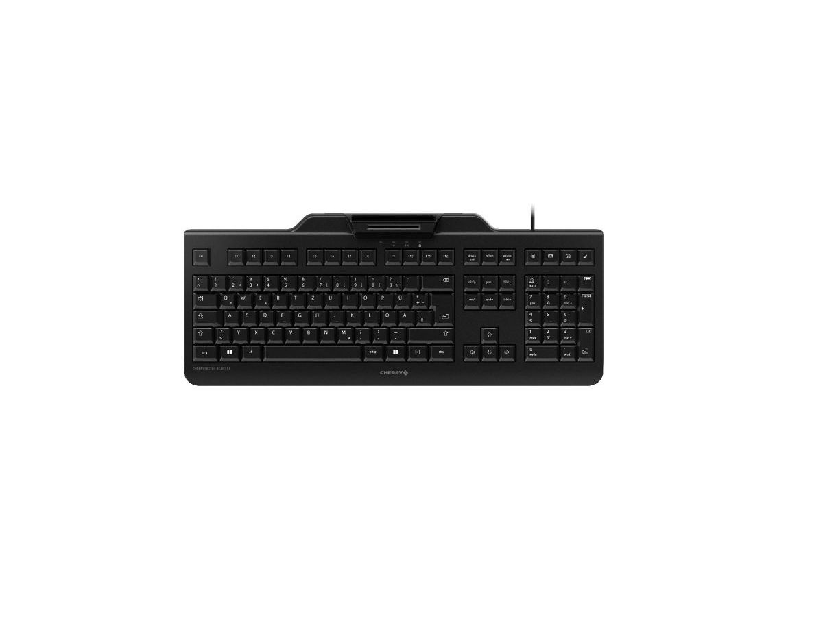 CHERRY JK-A0400EU-2 Tastatur USB QWERTZ US Englisch Schwarz