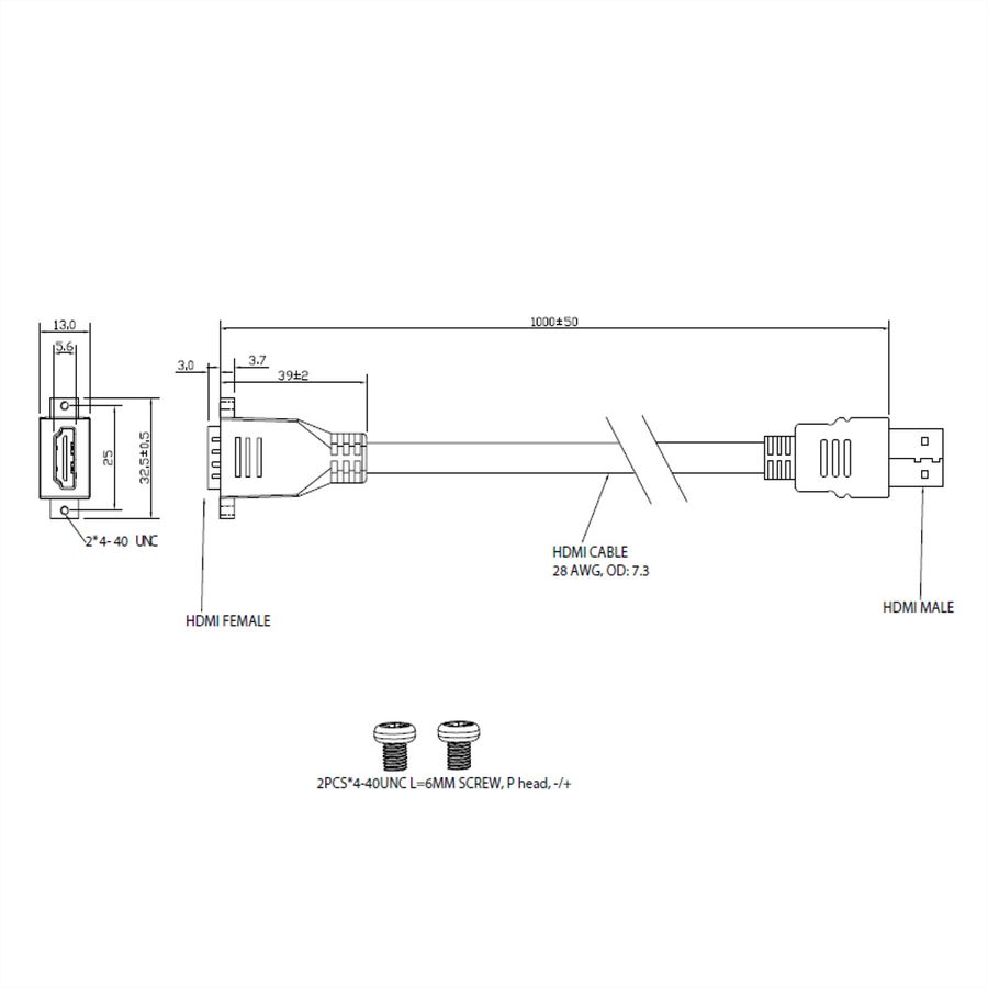 BACHMANN Custom Modul HDMI und Taster