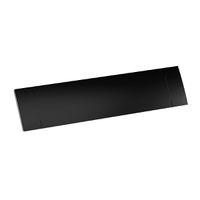 BACHMANN POWER FRAME COVER 6-fach mit Deckel schwarz