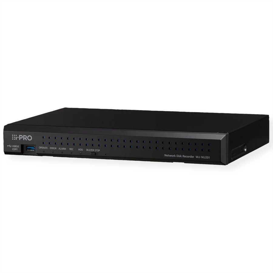 i-PRO WJ-NU201KG NVR Netzwerk-Videorekorder, 8-CH, 8x PoE
