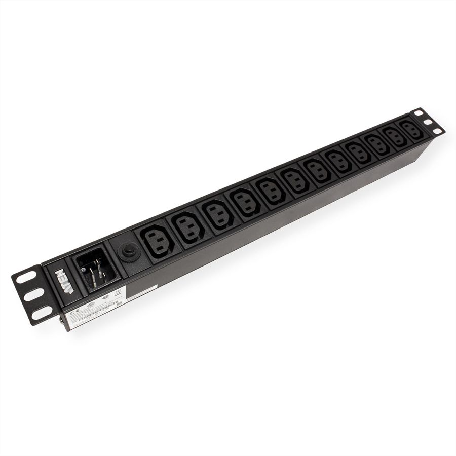 ATEN PE0212G 1U 16A 12-Port Basic PDU