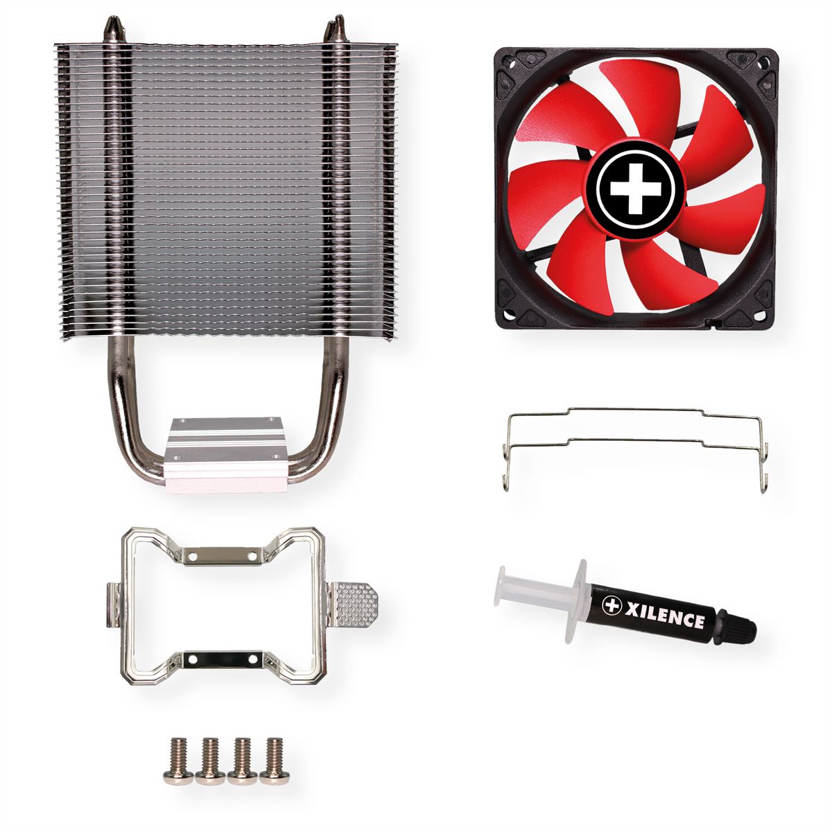 Xilence A402 AMD CPU Kühler, Heatpipe, 92mm PWM Lüfter, 130W TDP