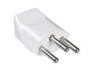 BACHMANN Schutzkontaktstecker, Schweiz CH 10A / 250V weiß