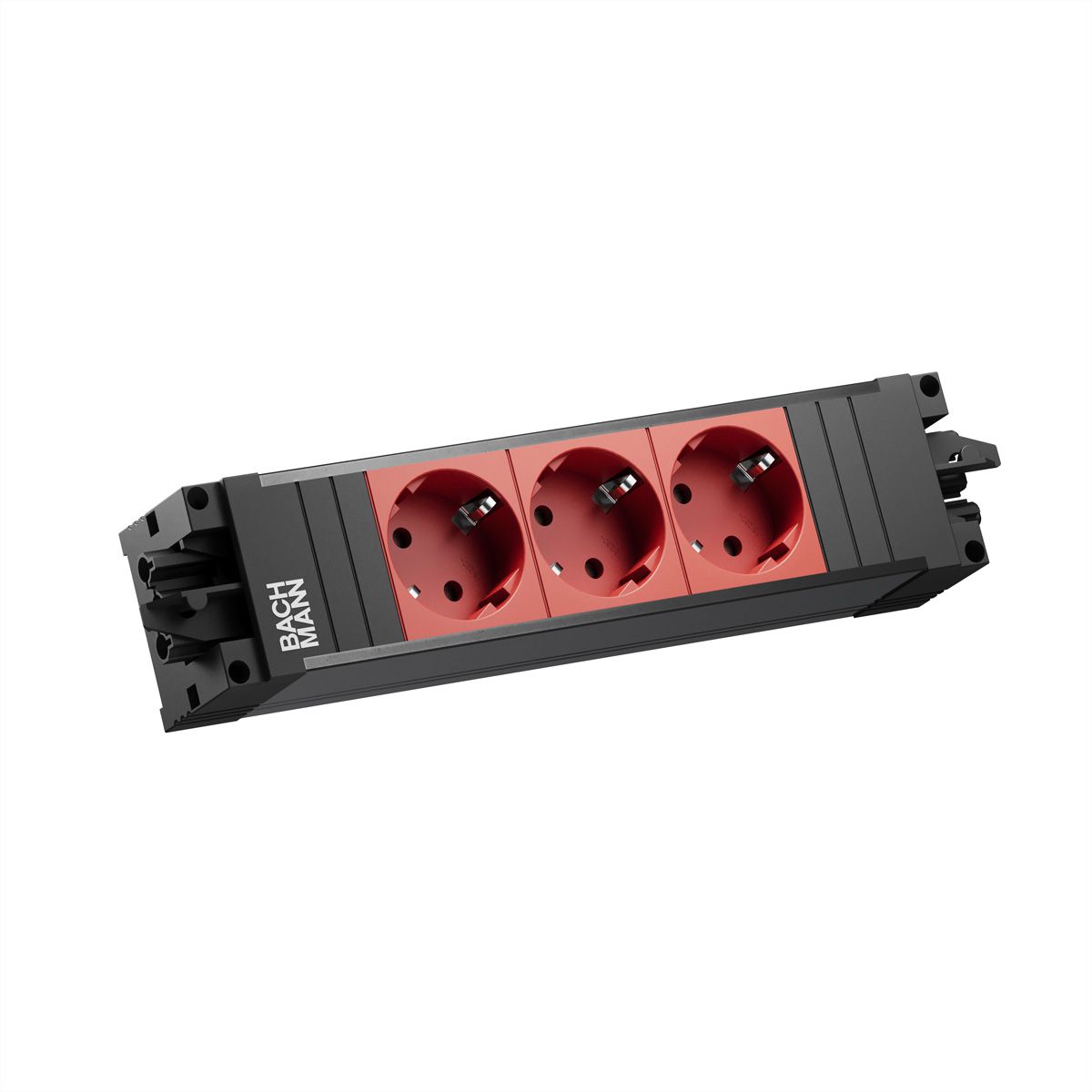 BACHMANN STEP BASE 3xCEE7/3 rt GST18, schwarz / rot
