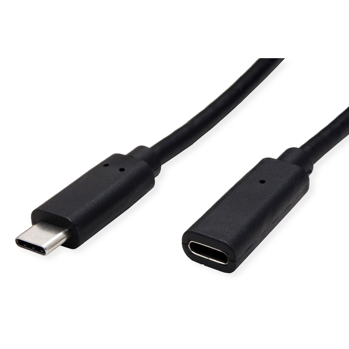 VALUE Video-Verlängerungskabel (DP Alt Mode) USB Typ C-C, ST/BU, schwarz, 1,5 m