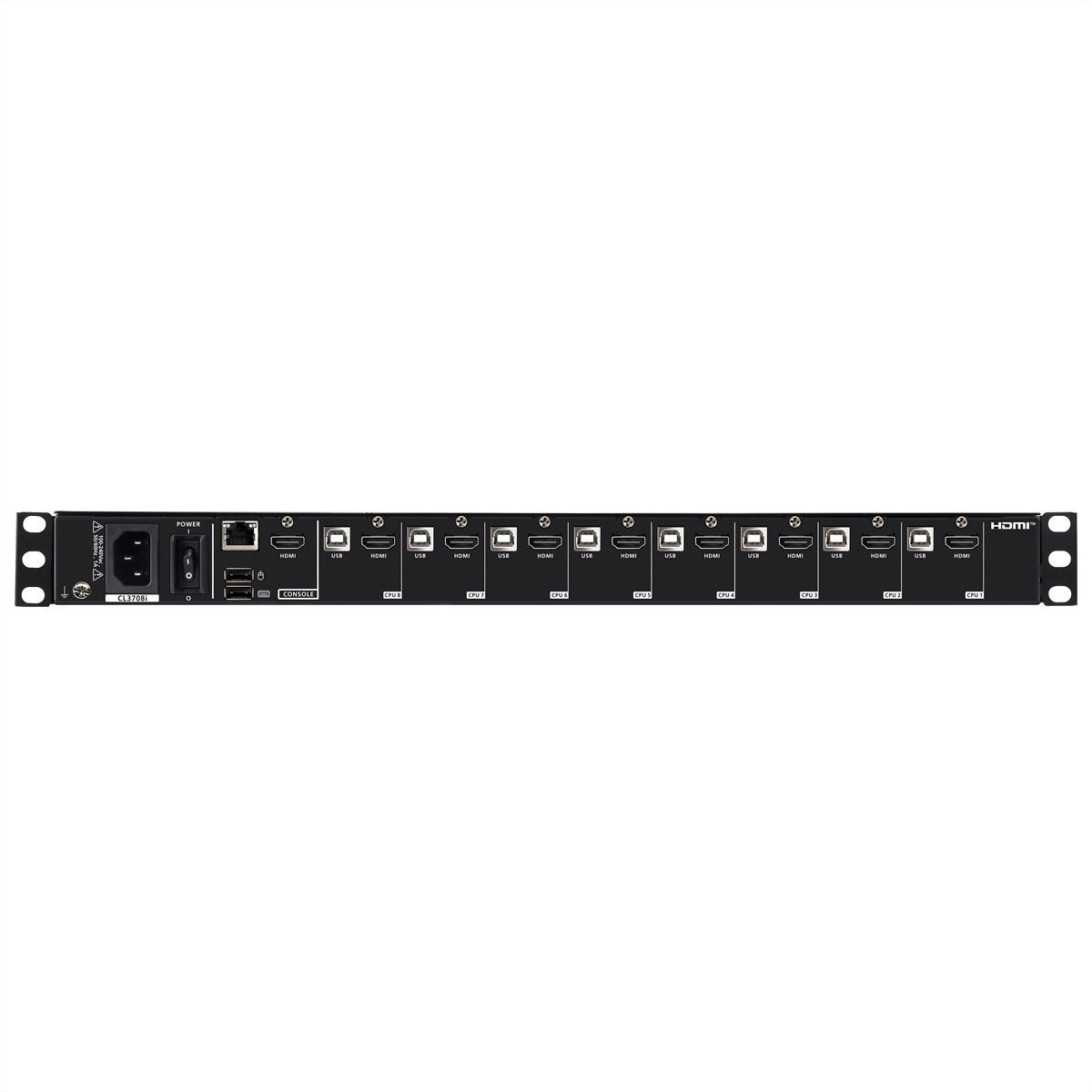 ATEN CL3708iNW Konsole D WideSreen FHD über IP Switch 8 Port USB HDMI, DE-Layout