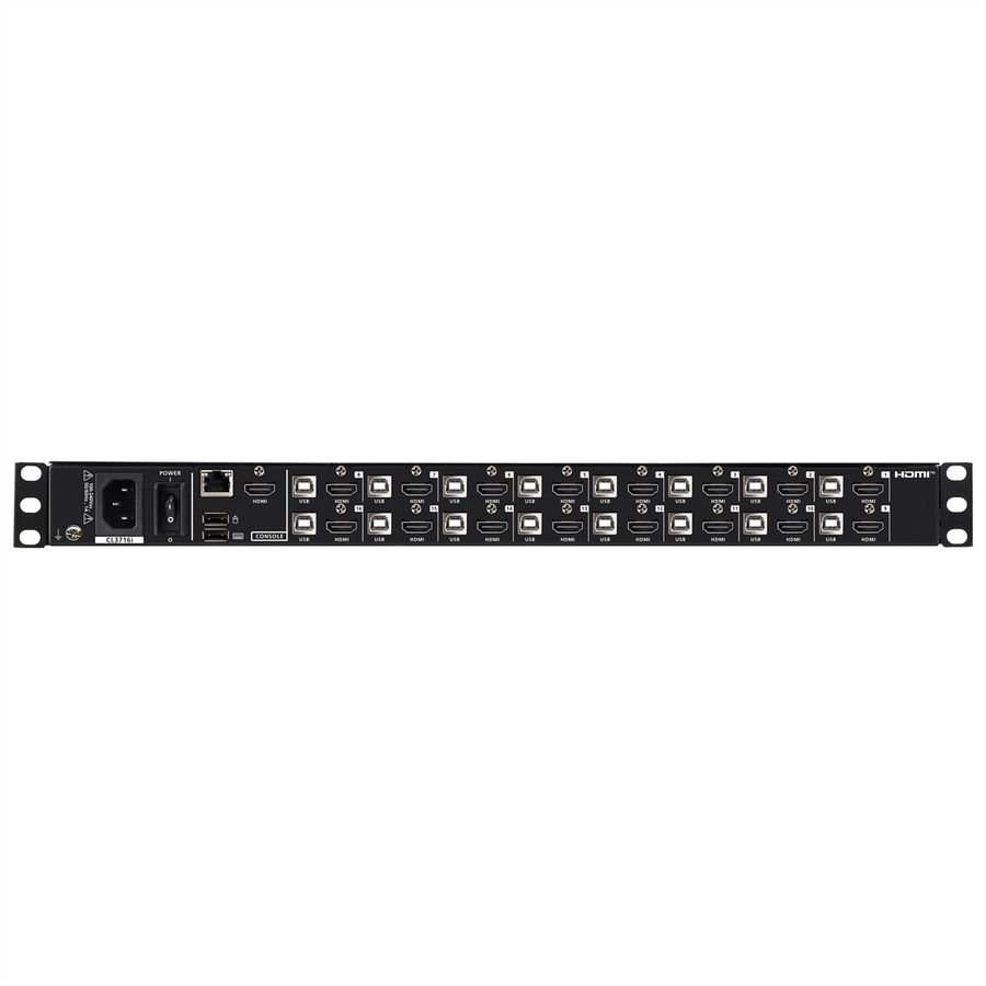 ATEN CL3716iNW ES 16-Port USB HDMI LCD KVM Konsole, ES-Layout