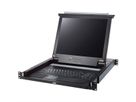 ATEN CL1000M KVM-Konsole, 43cm LCD, VGA, PS/2, FR-Layout