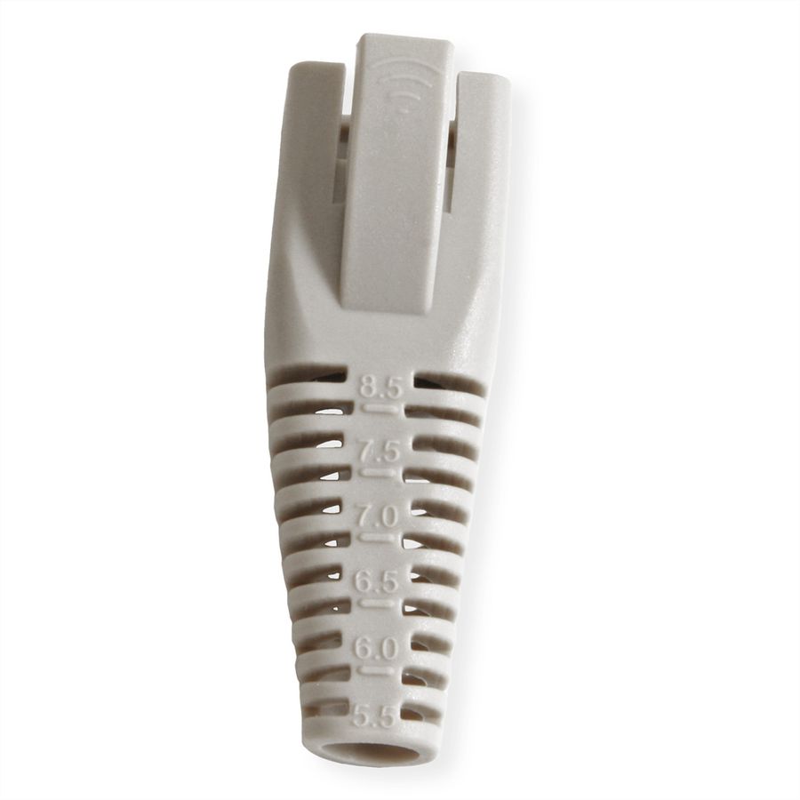 ROLINE Knickschutztülle für RJ-45, 10 Stck, grau