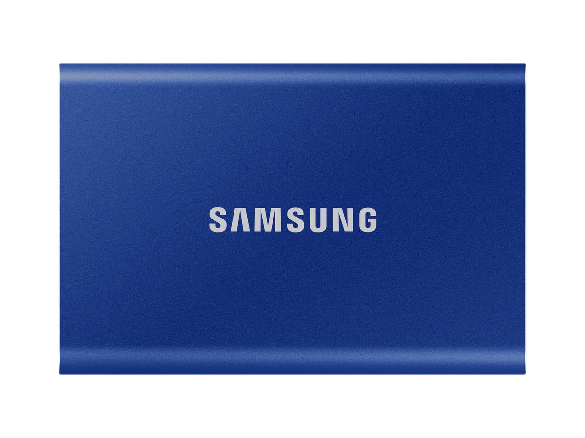 Samsung Portable SSD T7 500 GB Blau
