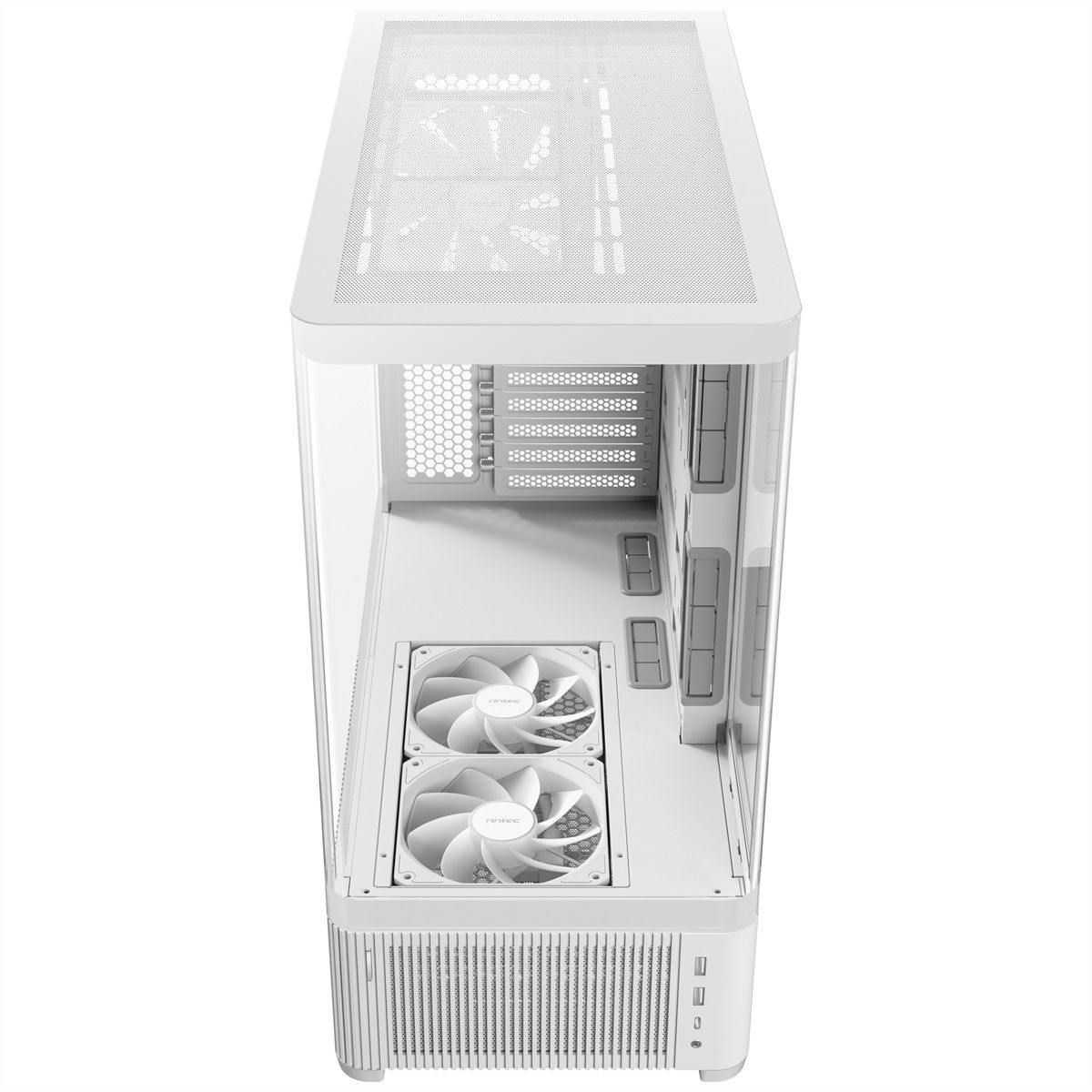 ANTEC Constellation C6 Curve Air White PC Gehäuse ATX Midi Tower, weiß