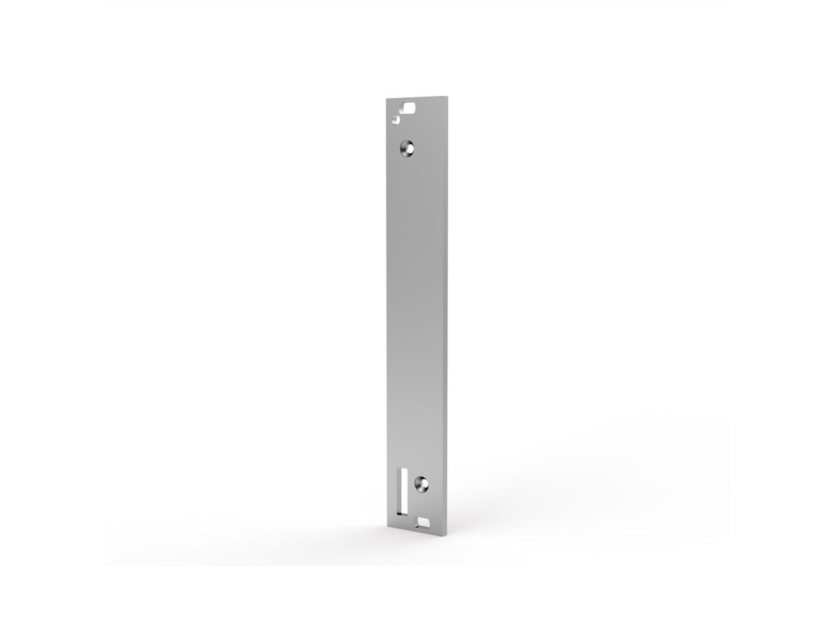SCHROFF Frontplatte ungeschirmt für Steckbaugruppe mit Aushebegriff in Trapezform - FRONTPLATTE EMC 3HE 4TE EL/C