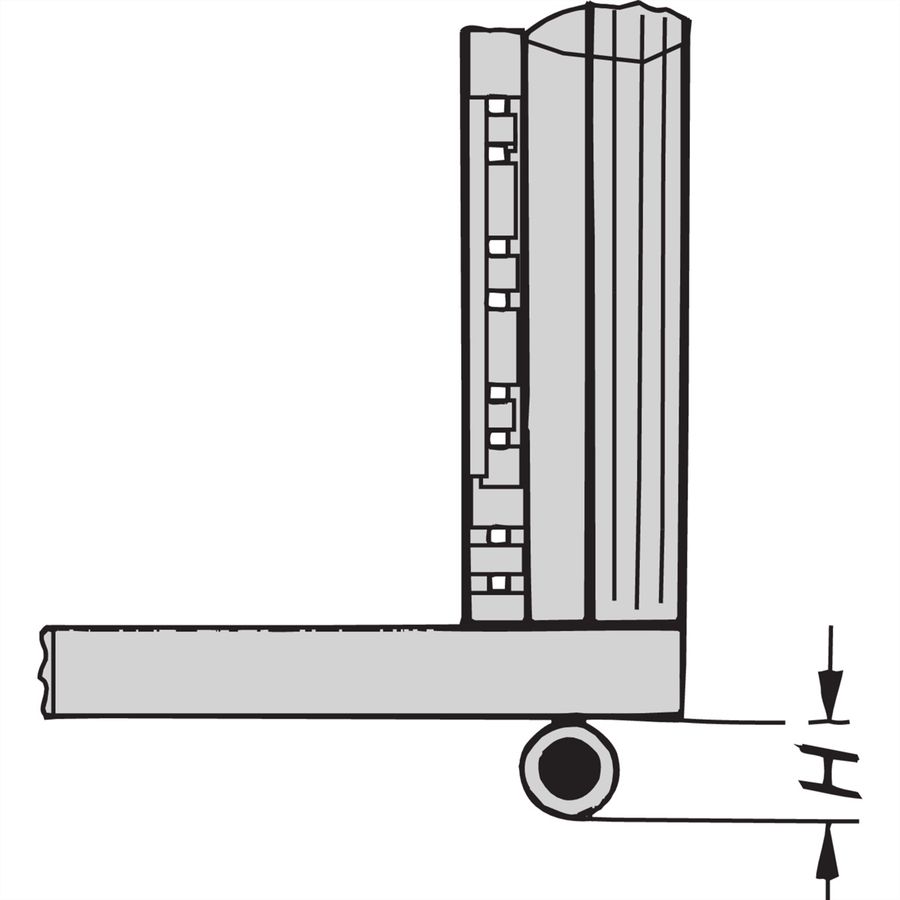 SCHROFF Lenkrollen - LENKROLLEN SET 110 H
