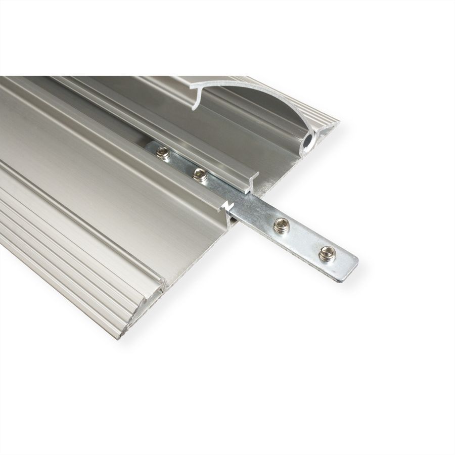 ROLINE Kabel-Brücke, Aluminium, 139 x 22 mm, silberfarben, 1,1 m