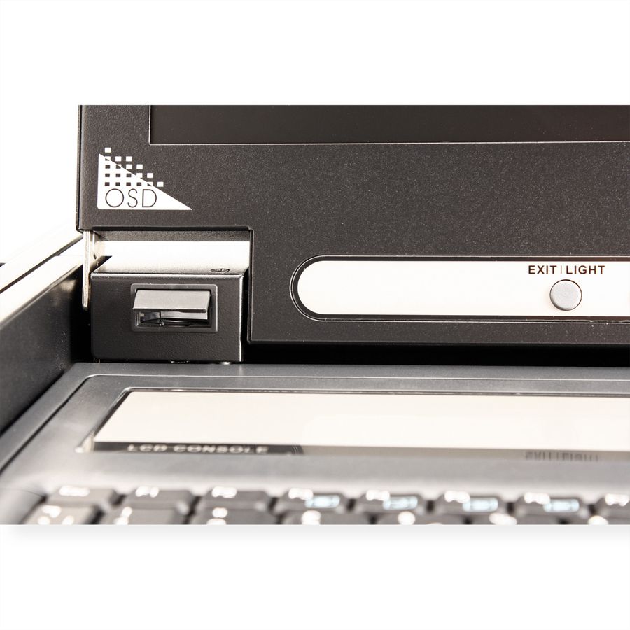 ATEN CL1000M KVM-Konsole, 43cm LCD, VGA, PS/2, UK-Layout