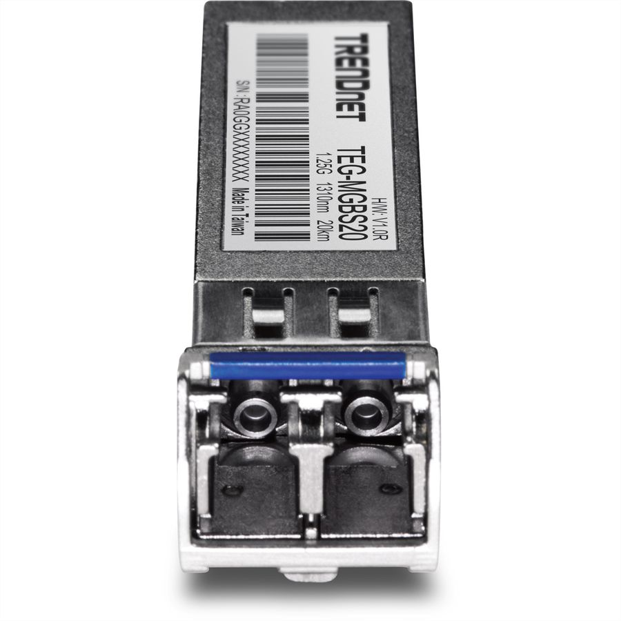 TRENDnet TEG-MGBS20 Mini-GBIC, Single-Mode LC Module 10KM