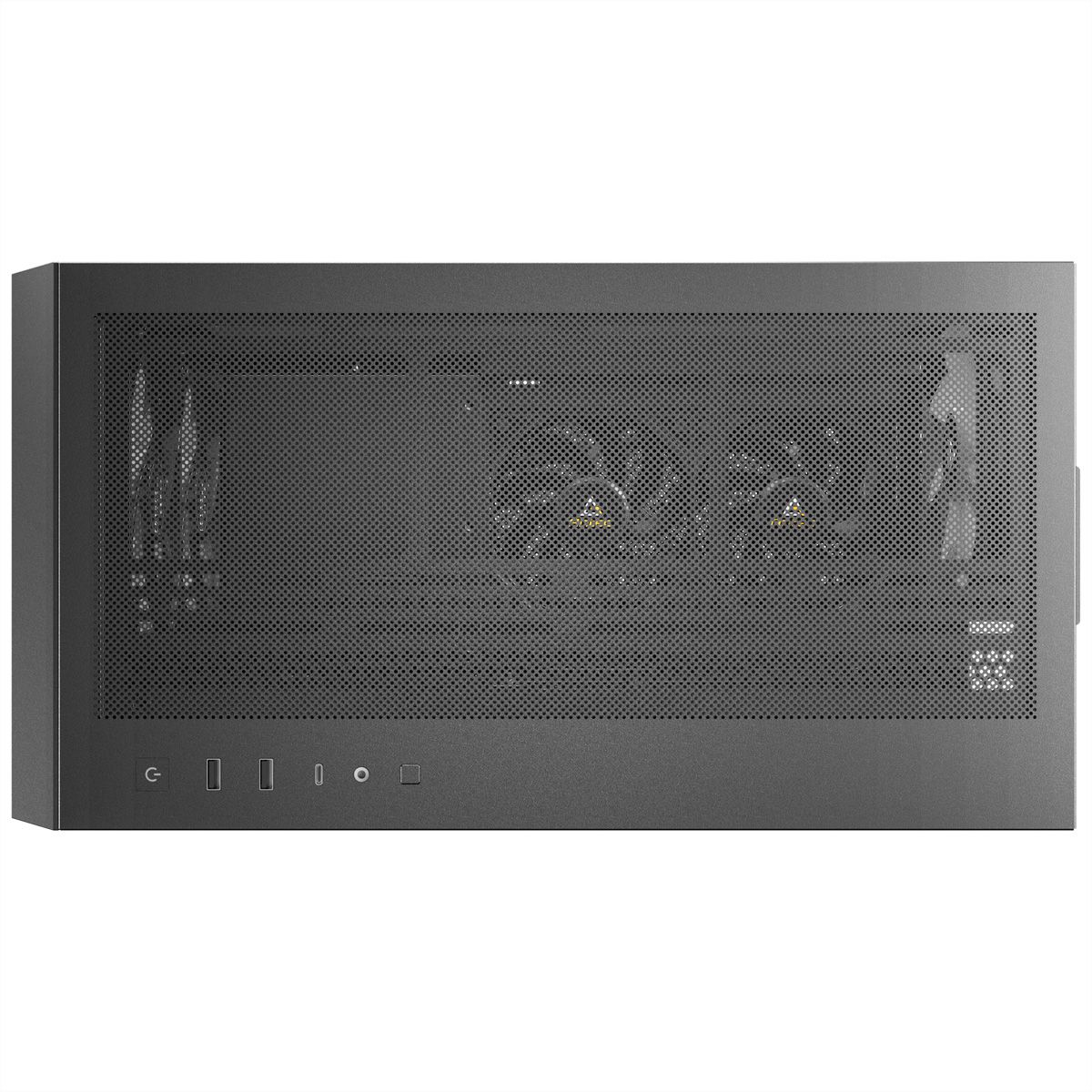 ANTEC FLUX Rear ATX/Micro-ATX/ITX Midi Tower PC Gehäuse , schwarz