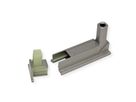 BACHMANN Desk2 Klebesockel-Set, Inox