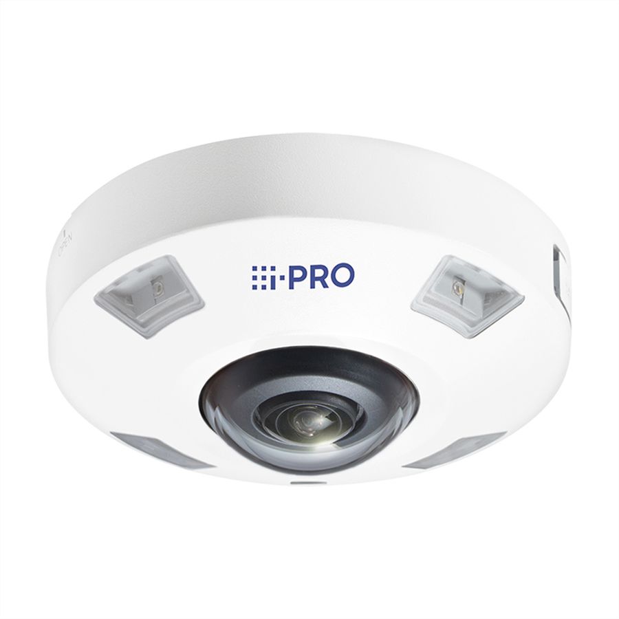 i-PRO WV-S4576LMAV Fisheye Kamera 12 MP, 180°/360°, IR-LED 14m