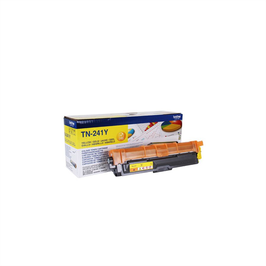 TN241Y, BROTHER Tonercartridge, yellow ca. 1.400 Seiten, für HL-3140/50/70 / DCP9020 / MFC9140CDN/9330CDW/9340CDW