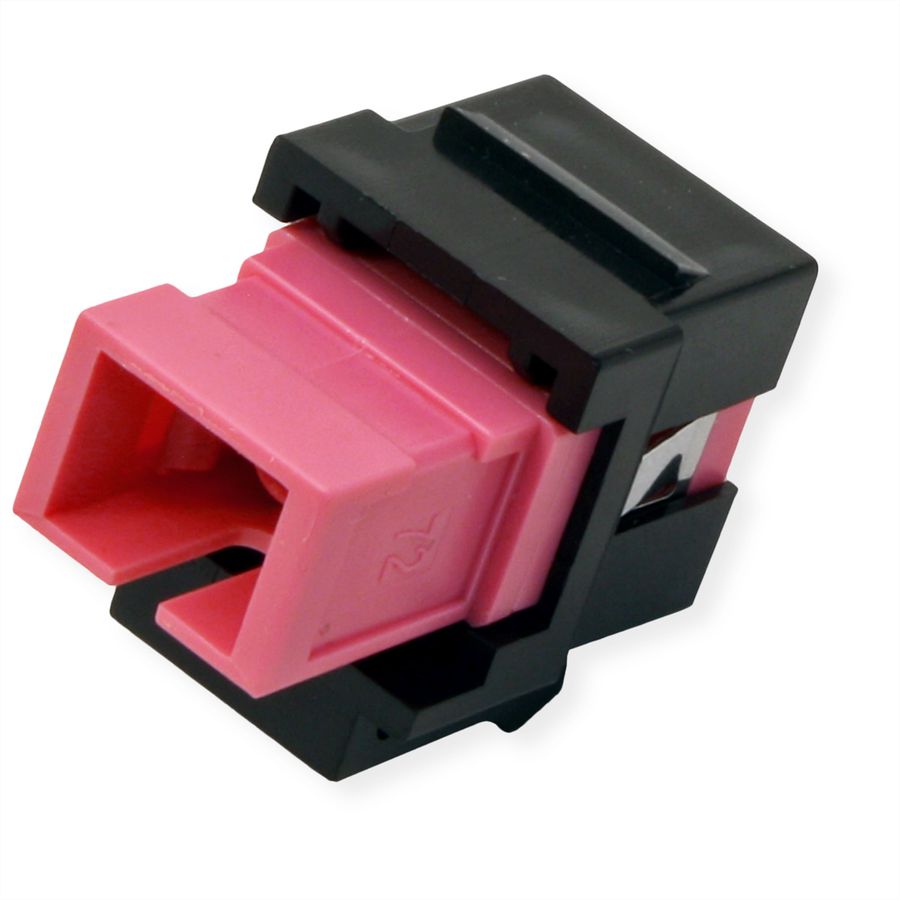 ROLINE Keystone LWL-Adapter SC/SC Simplex, Multimode, OM4
