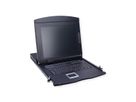 VALUE 19"-KVM-Konsole, 43 cm (17") TFT (16:9), VGA, USB, Tastaturlayout UK