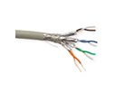 ROLINE S/FTP Kabel, Cat.6A (Class EA), LSOH, Massivdraht, 100 m