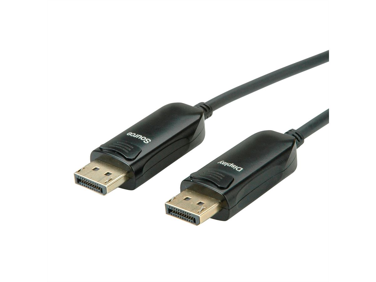 ROLINE DisplayPort v1.4 Kabel (AOC), ST/ST, 30 m