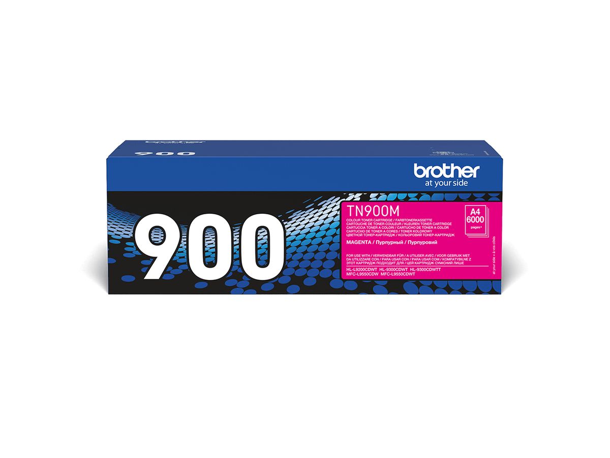 Brother TN-900M Tonerkartusche 1 Stück(e) Original Magenta