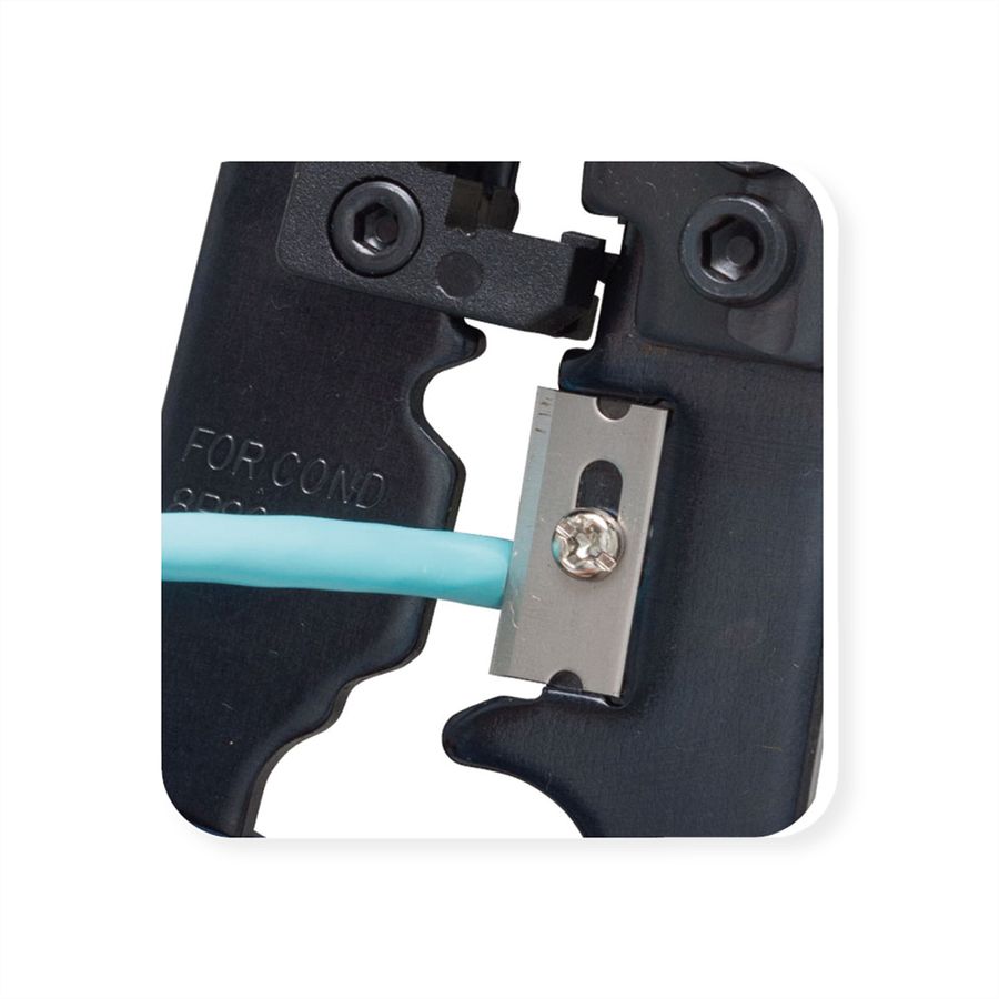 VALUE Crimpzange 8Pin 8Contact