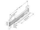 Gleitschienen 1 Paar, tiefenvariabel 475-800mm