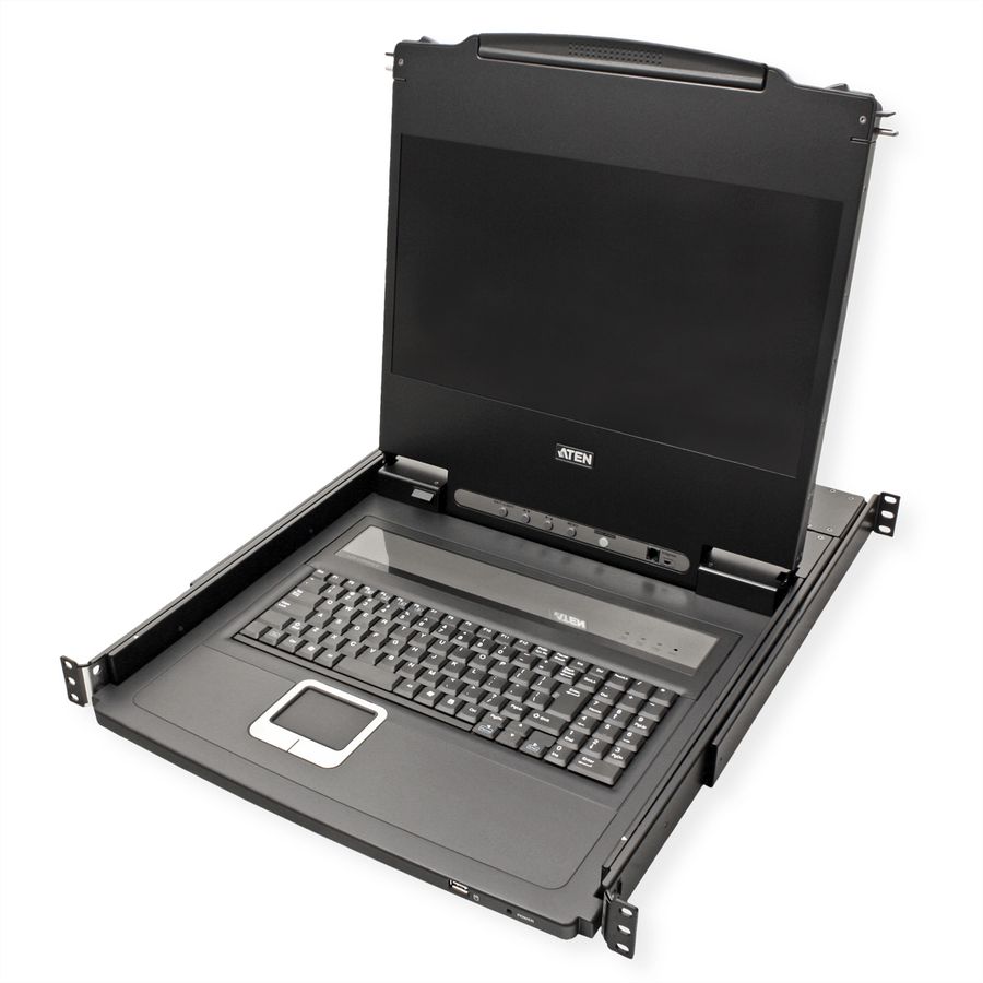 ATEN CL6700MW KVM-Konsole, LCD, DVI, HDMI Full HD, UK-Layout