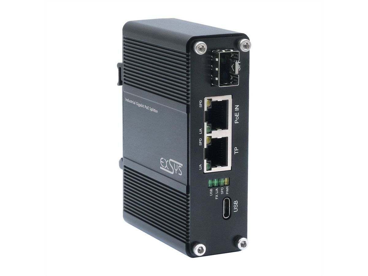 EXSYS EX-60328 PoE++ Splitter USB-C 60W