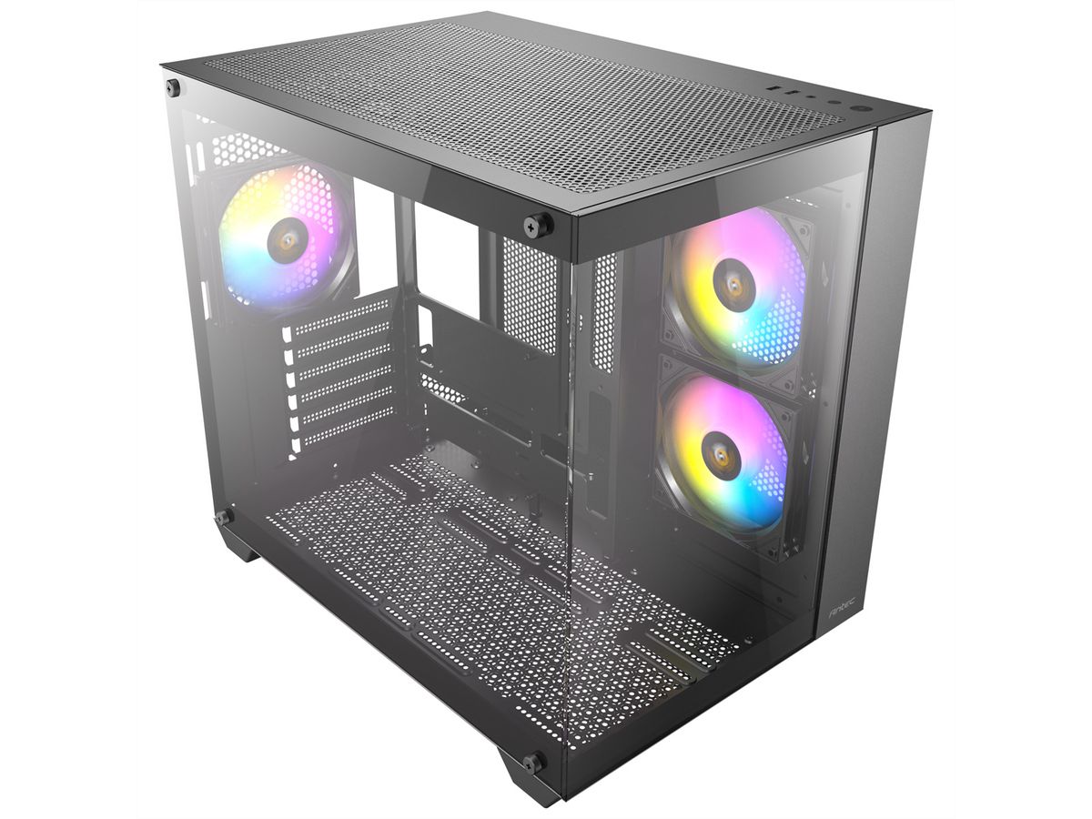 ANTEC CX800 ARGB_B PC Gehäuse Midi Tower Black ATX, schwarz