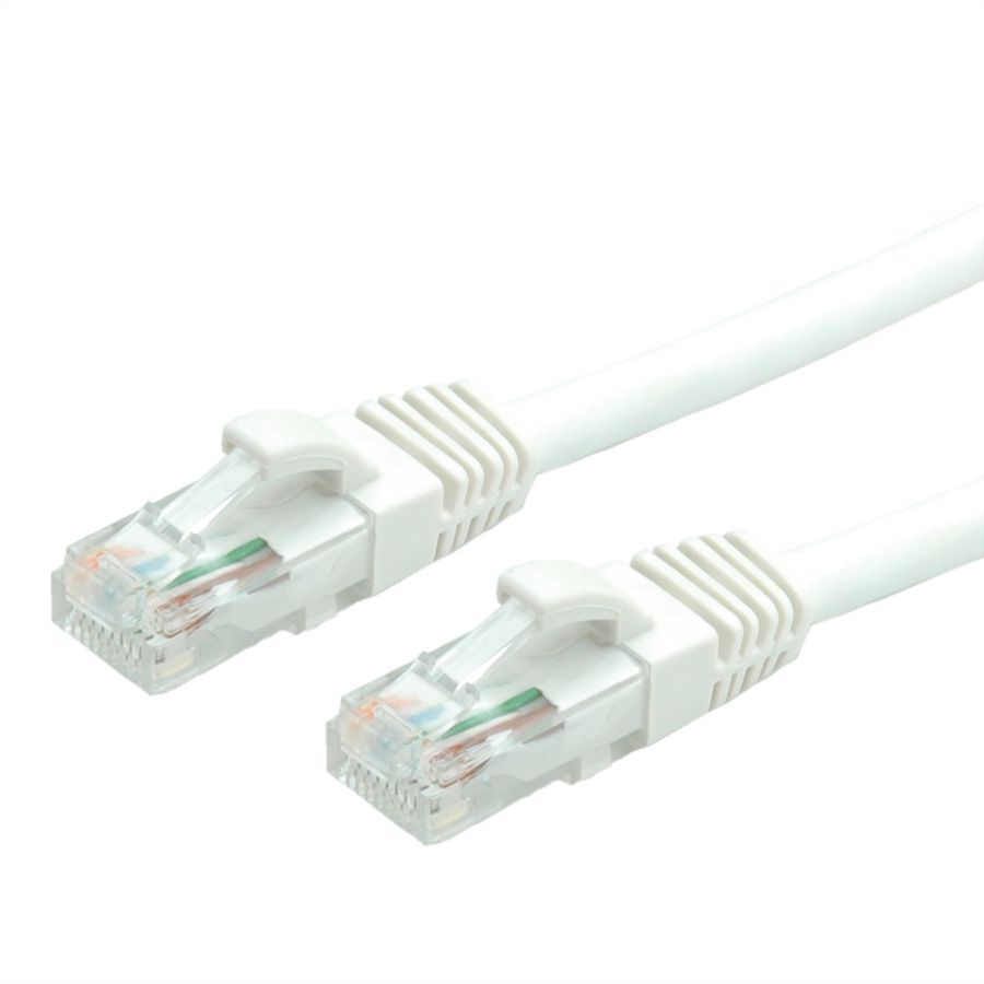 VALUE Patchkabel Cat.6A (Class EA) UTP, weiß, 5 m