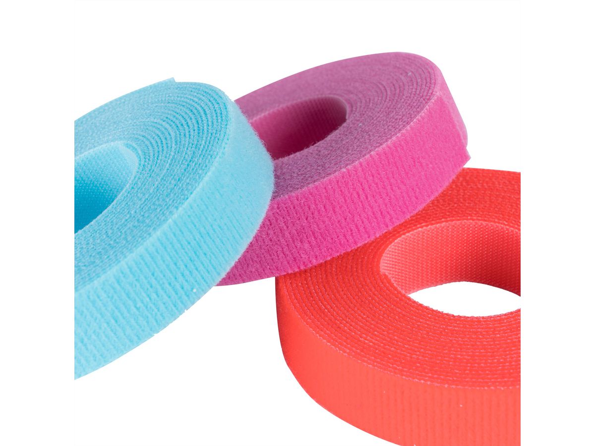 VELCRO® One Wrap® Band 50 mm breit, gelb, 25 m