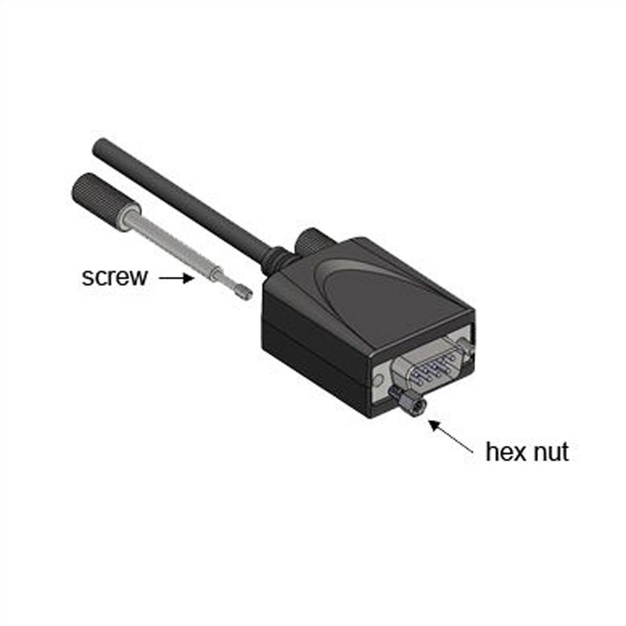 EXSYS EX-1346IS USB 2.0 zu 1x Seriell RS-422/485 Port, 15KV ESD, 4.0KV, Konverter, Kabel, FDTI, schwarz, 1,8 m