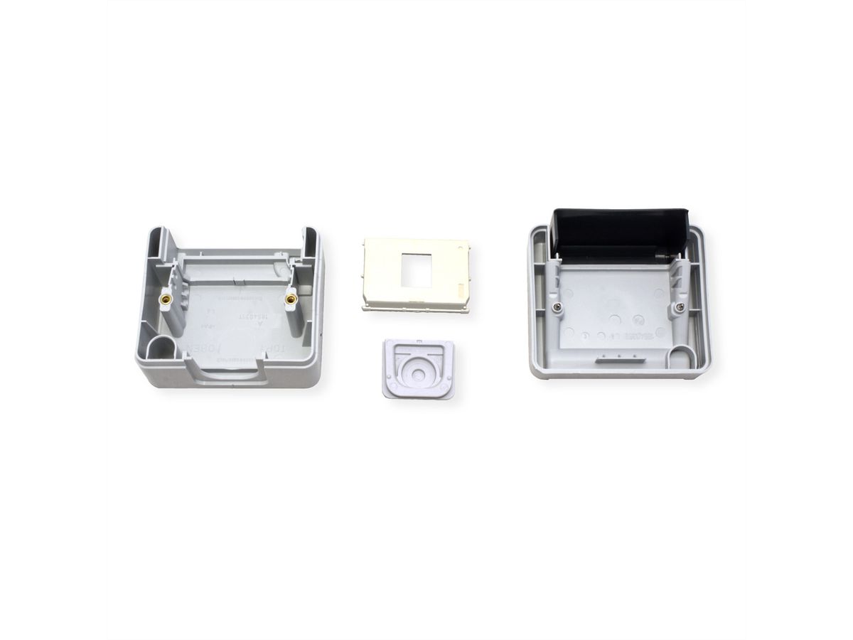 TELEGÄRTNER Gehäuse AP IP44, mit Mont-Einsatz für AMJ-Modul