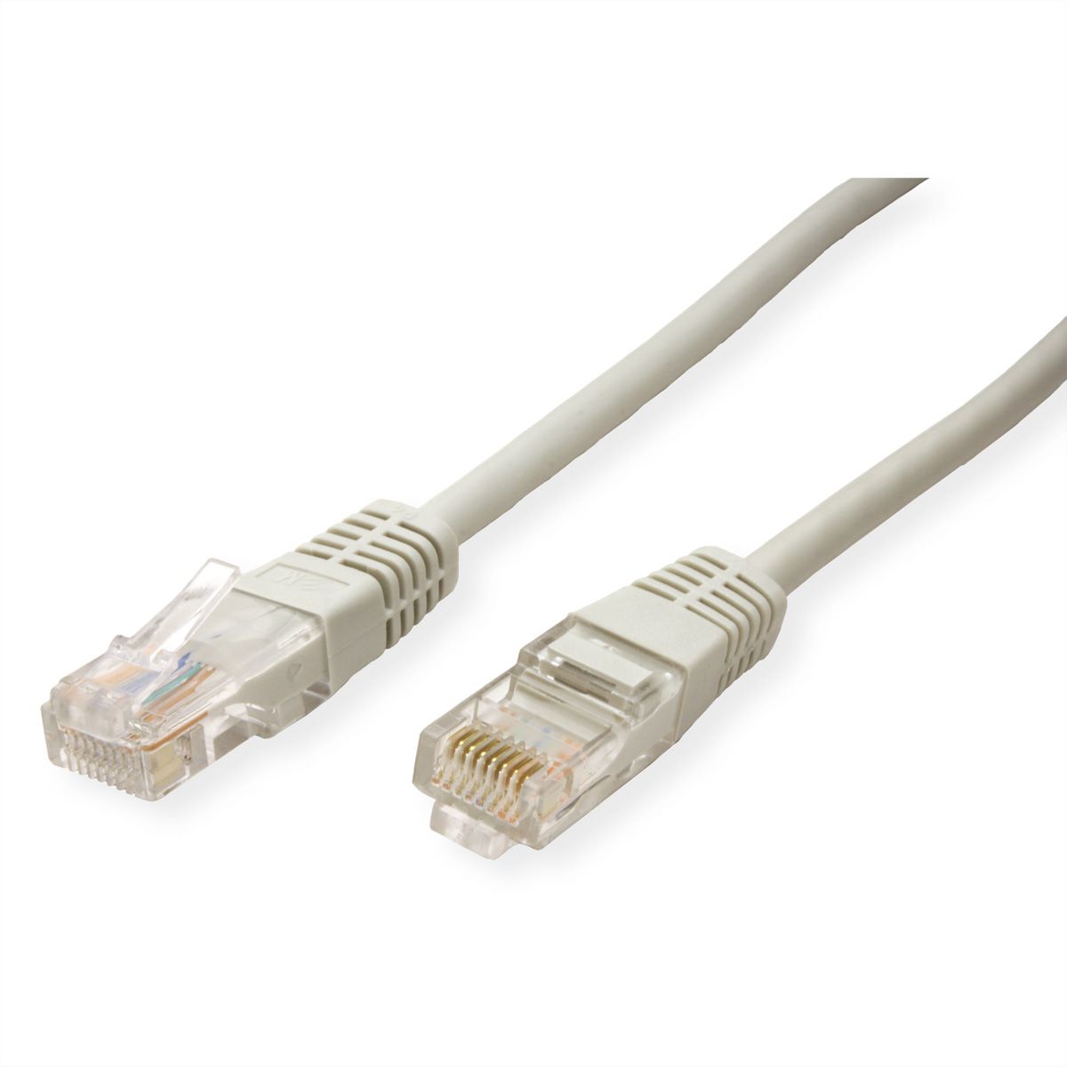 ROLINE Patchkabel Cat.5e (Class D) UTP, PoE, grau, 5 m