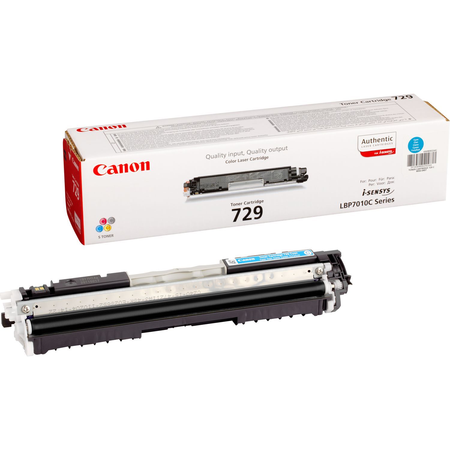 Canon CRG-729 C Tonerkartusche 1 Stück(e) Original Cyan