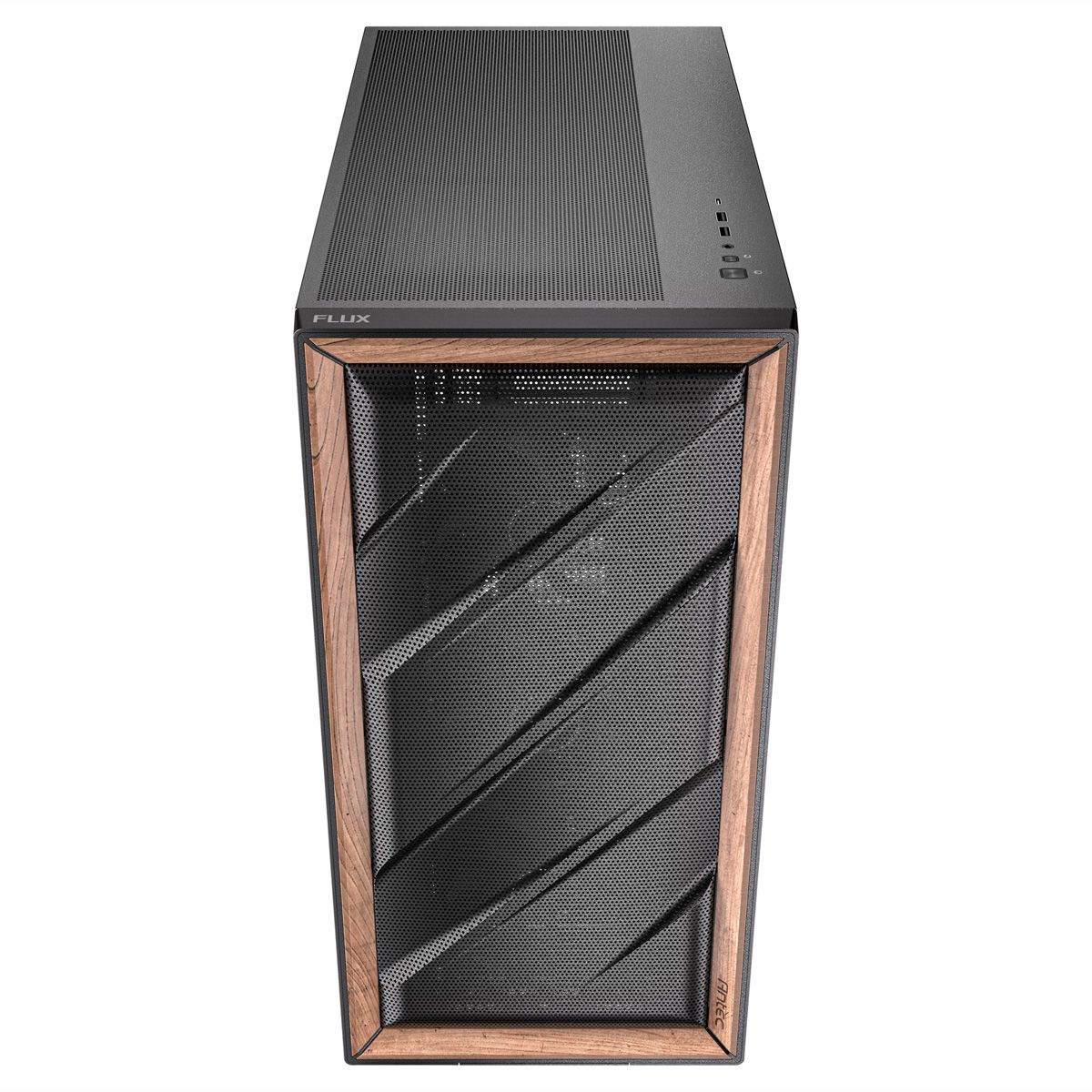 ANTEC FLUX PC Gehäuse Midi Tower Gaming ATX, schwarz