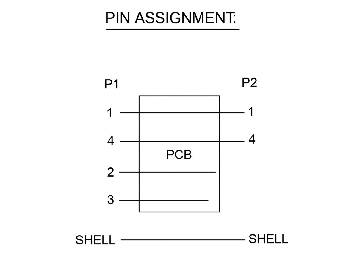 VALUE USB Typ A Datenblockier-Adapter