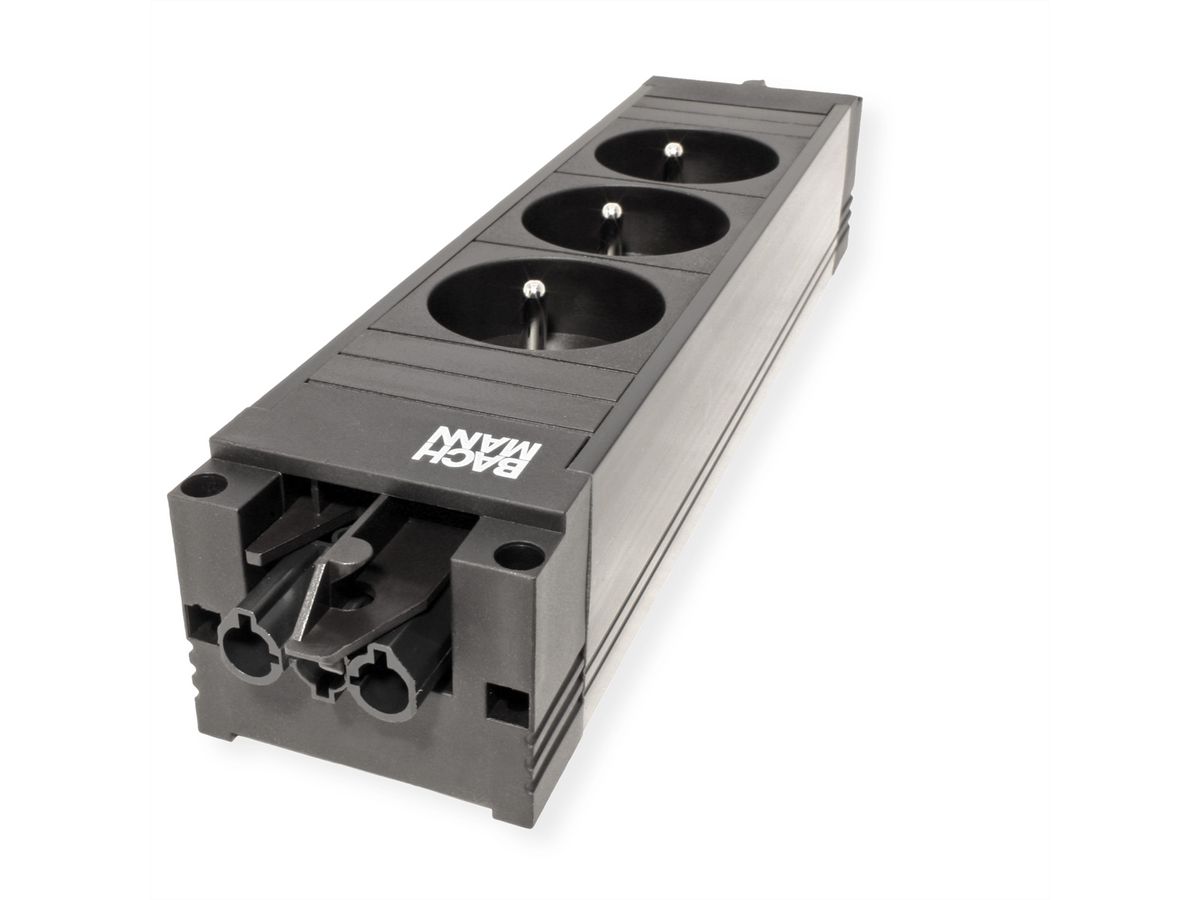 BACHMANN STEP BASE 3xUTE GST18, schwarz
